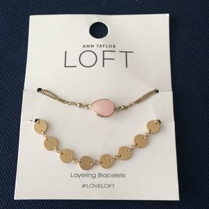 LOFT Layering Bracelets